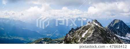 Landscape at Aletsch Glacier, Valais, Switzerland 47868412