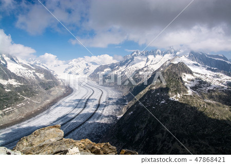 Aletsch Glacier, Valais, Switzerland Aletsch Glacier, Valais, Switzerland 47868421