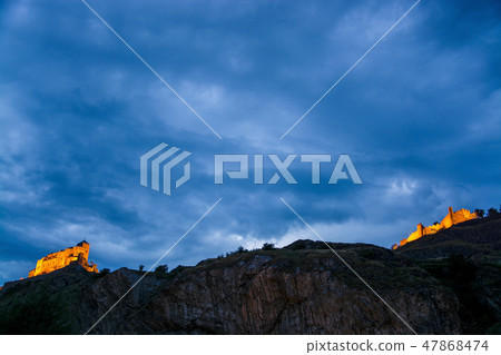 Castle Tourbillon, Sion, Valais, Switzerland 47868474