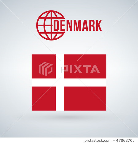Denmark flag vector illustration isolated  47868703