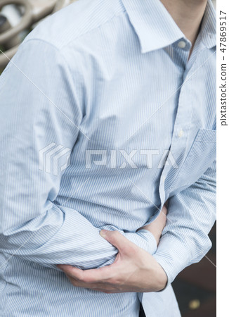 Tired office worker 47869517