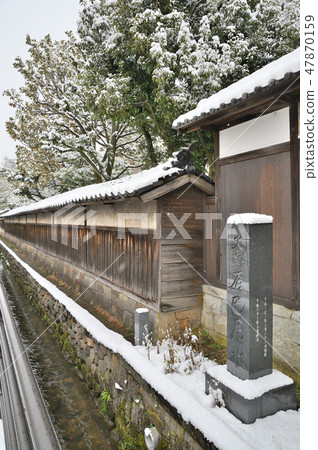 金澤市冬天辰巳水 金澤市冬天辰巳水 47870159