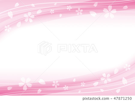 與跳舞的櫻花的春天背景 與跳舞的櫻花的春天背景 47871250