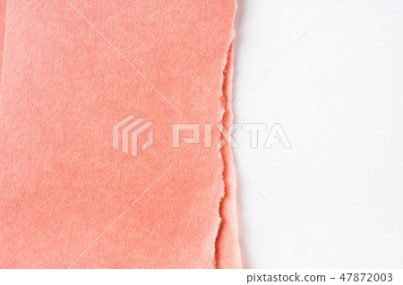 teared japanese washi paper for mockup 47872003