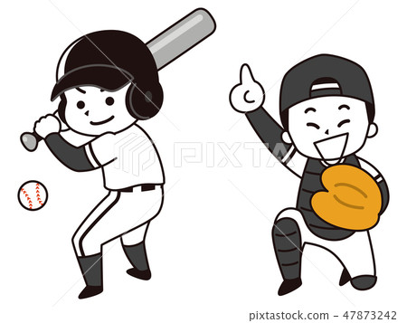 Male baseball player Male baseball player 47873242
