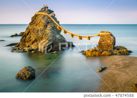 Meoto Iwa Rocks, Futami, Japan 47874588