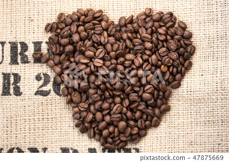 Coffee beans 47875669
