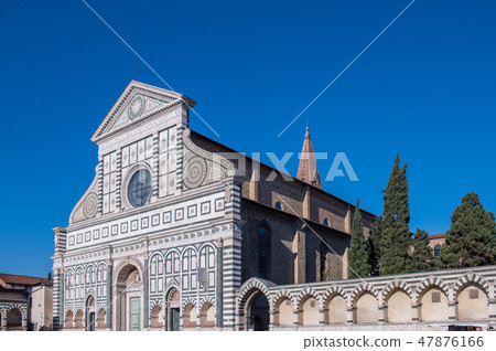 Italy Florence Santa Maria Novella Church Italy Florence Santa Maria Novella Church 47876166