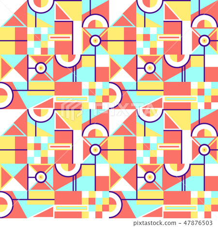 seamless geometric pattern seamless geometric pattern 47876503