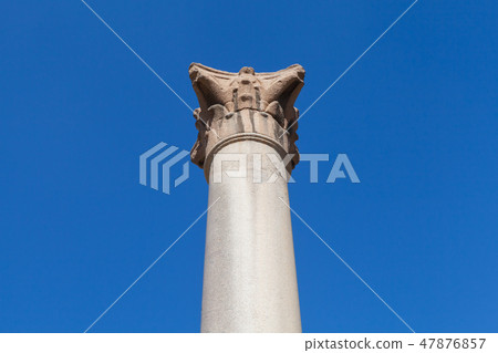 Upper fragment of Pompeys Pillar, Egypt 47876857