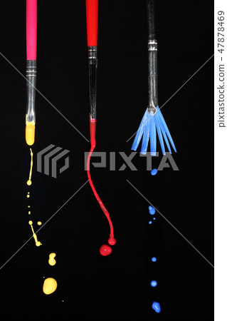 Brush and paint 47878469