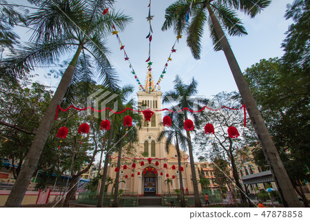 Vietnam Ho Chi Minh Church Vietnam Ho Chi Minh Church 47878858