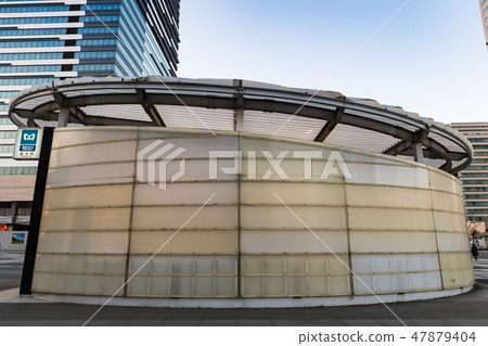 Tokyo Metro Toyosu Station Subway 7 entrance Tokyo Metro Toyosu Station Subway 7 entrance 47879404