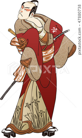 浮世繪歌舞伎演員22號 47880738