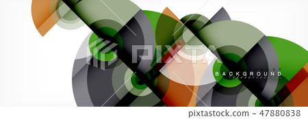 Circular vector abstract background - Stock Illustration [47880838] - PIXTA