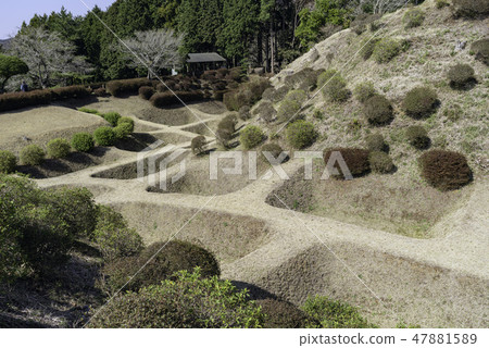 Mountain Castle Ruins 47881589