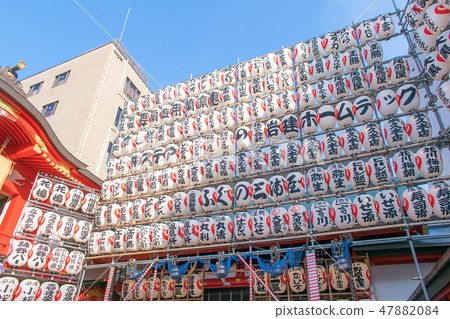 東京都政府淺草鷹神社（Otori Jinja）城市的第三隻雄雞（金城） 47882084