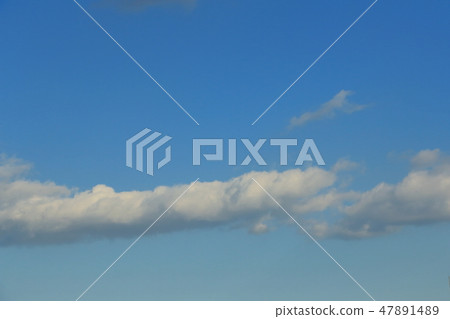 冬天的天空和雲彩 冬天的天空和雲彩 47891489