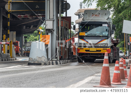 Gate for expressway fee payment in Bangkok by EXAT Gate for expressway fee payment in Bangkok by EXAT 47893515