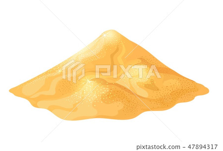 Pile of sand 47894317