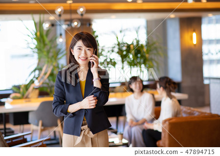 Business woman office casual business image 47894715