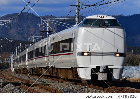 鐵路火車山陰乾線京都口289系列八木〜千代川特快JR西日本佐野線線城崎 47895826