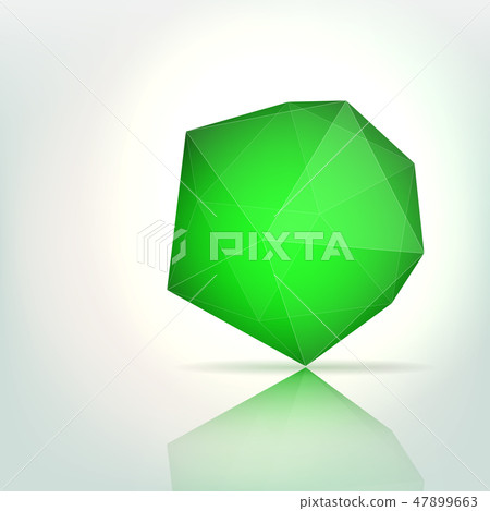 3 dimension of polygon vector. 47899663