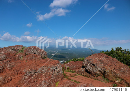 群山上坡，景觀，農村， 47901146