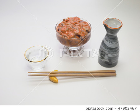Salt of sake Salted squid of squid Salt of sake Salted squid of squid 47902467