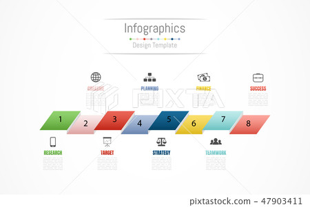 Infographic design elements with 8 options. Infographic design elements with 8 options. 47903411