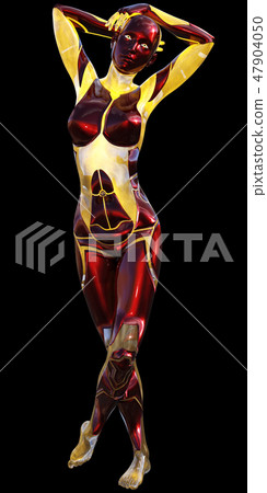 High Tech Android Female Articifial Intelligence High Tech Android Female Articifial Intelligence 47904050