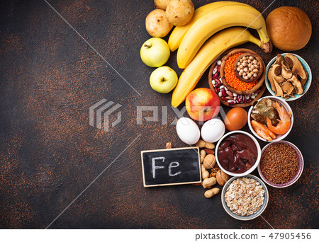 Healthy product sources of iron 47905456