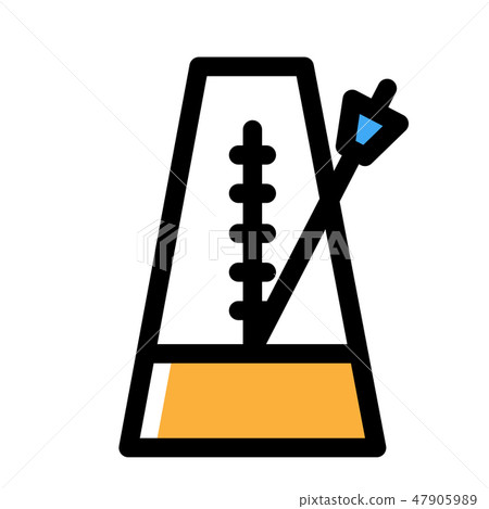 Metronome LineColor illustration 47905989