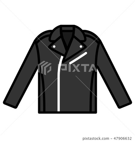 Leather jacket LineColor illustration 47906632
