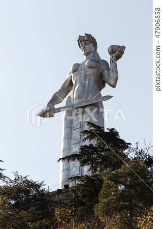 statue of the symbol of Tbilisi in Georgia 47906858