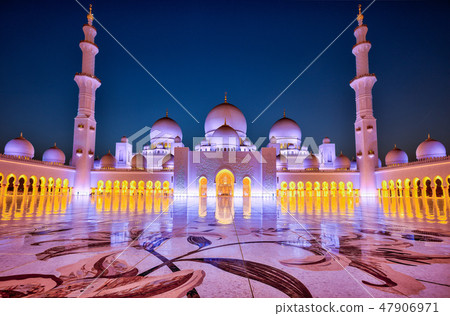 Sheikh Zayed Grand Mosque, Abu Dhabi, UAE. Sheikh Zayed Grand Mosque, Abu Dhabi, UAE. 47906971