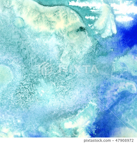 Abstract watercolor paper splash shapes isolated drawing. Illustration aquarelle for background. Abstract watercolor paper splash shapes isolated drawing. Illustration aquarelle for background. 47908972
