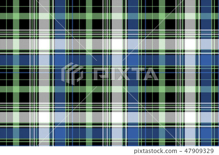 Pixel tartan seamless pattern 47909329