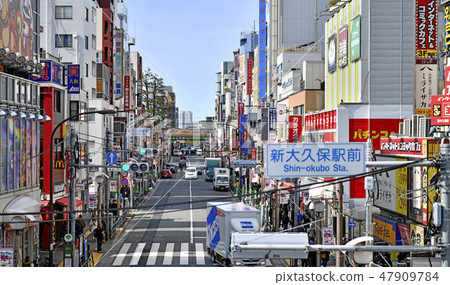 I hope for Tokyo's cityscape landscape... - Stock Photo [47909784