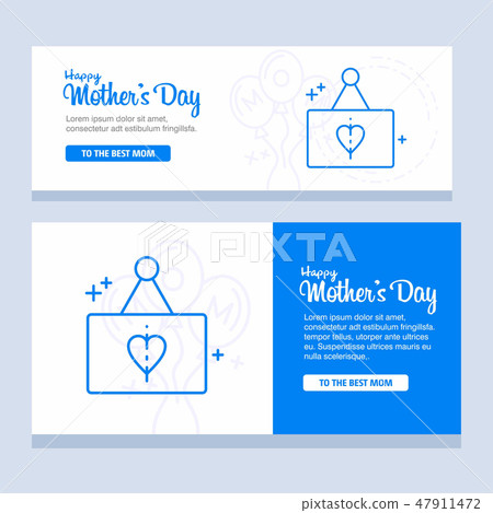 Mother's day greeting card with Mother's day greeting card with 47911472