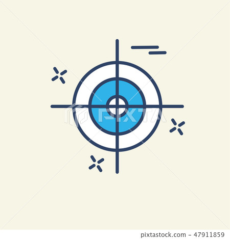 Cyber security icon with creative 47911859