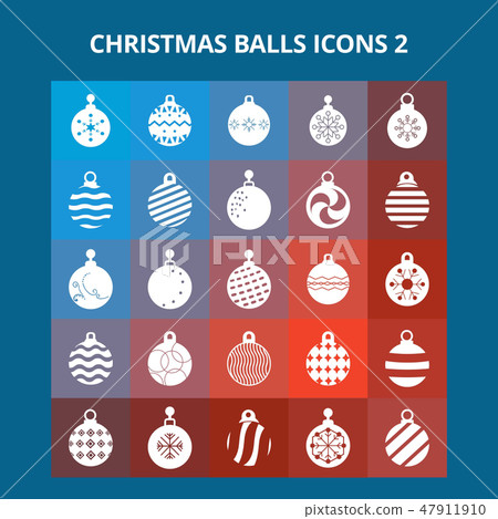 Christmas Balls Icon Christmas Balls Icon 47911910