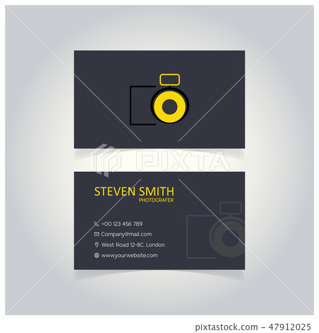 Camera logo Minimal Corporate Business - Stock Illustration [47912025 ...