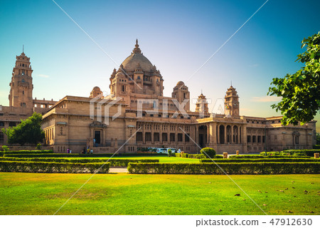 umaid bhawan palace in jodhpur, rajasthan, india 47912630