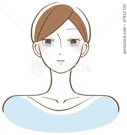 Blue bear woman Blue bear woman 47912720