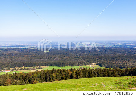 scenic view of landscape against sk 47912959