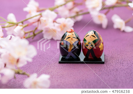 Hina Doll Lacquerware Kaga Bina 47916238