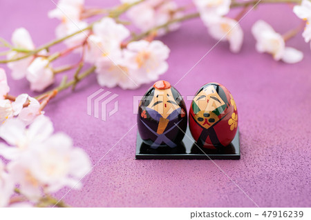 Hina Doll Lacquerware Kaga Bina 47916239