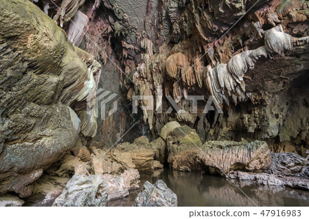 landscape of Nok Nang Aen Cave at Lam Khlong Ngu landscape of Nok Nang Aen Cave at Lam Khlong Ngu 47916983