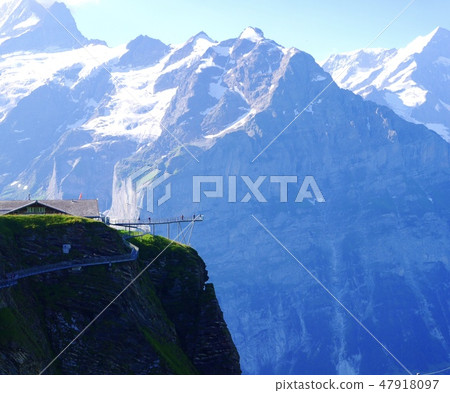 夏季瑞士大全景 47918097